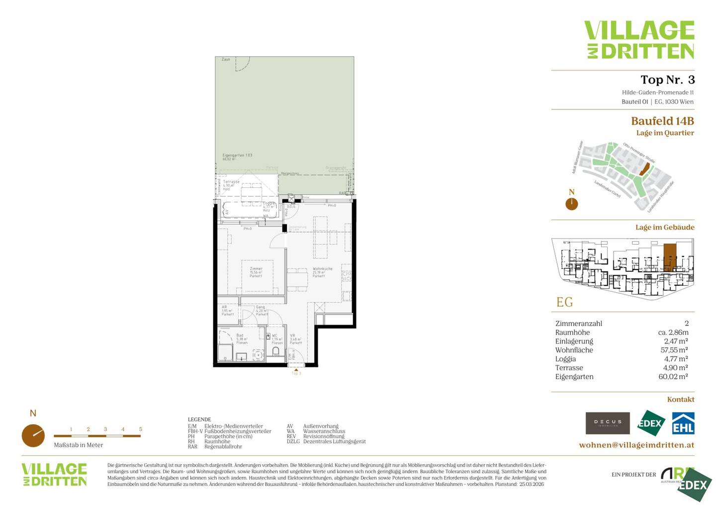 VILLAGE IM DRITTEN | Vorsorgewohnung | 2 room | Private garden? Wait this is wrong
