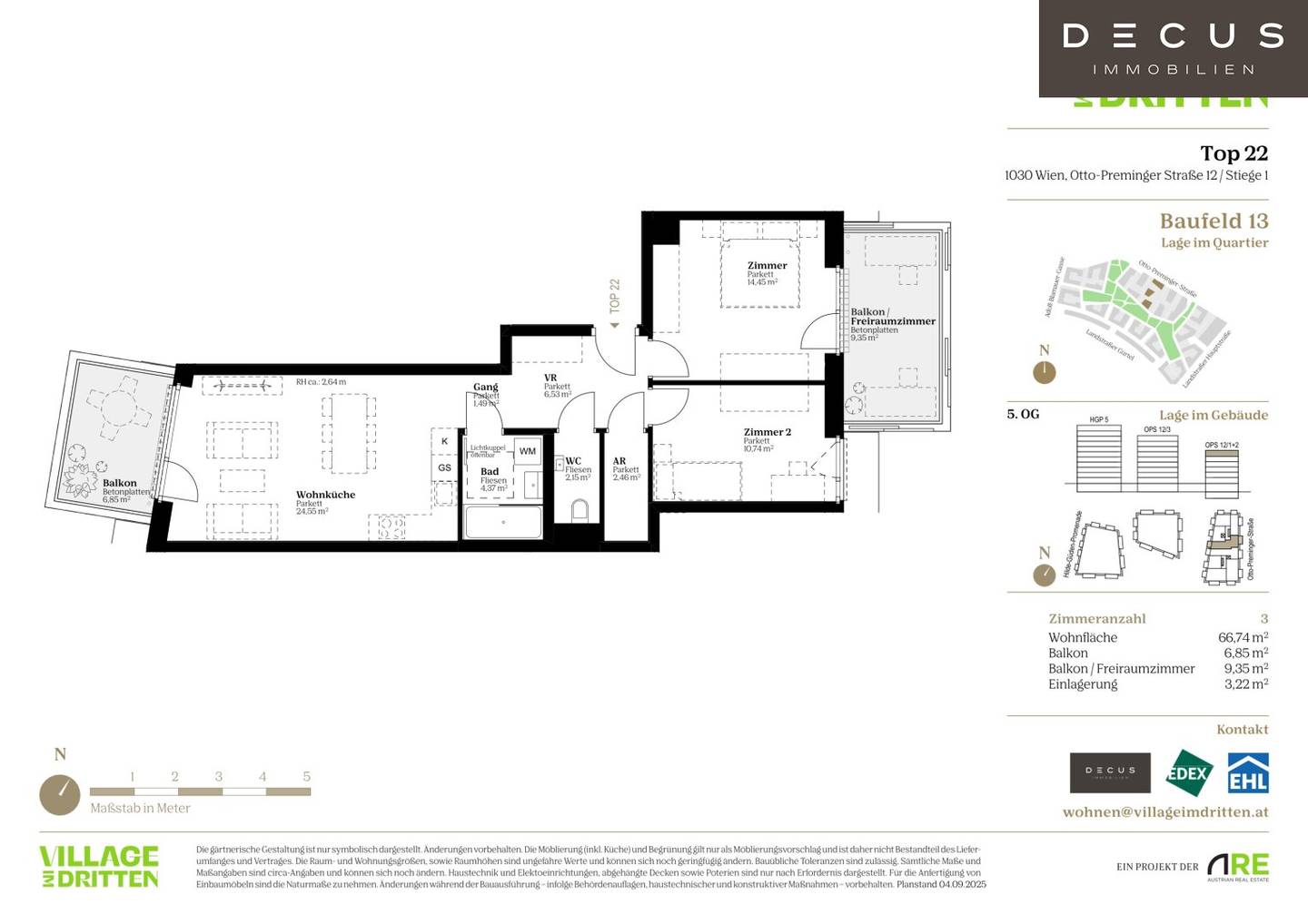 Owner-occupier | URBAN DAHEIM | VILLAGE IM DRITTEN | Baufeld 13 | Completion 2027