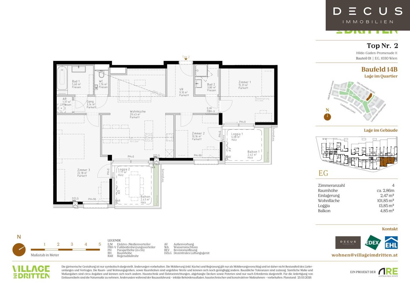 Neubau Wohnung Erstbezug Großzügige Loggia