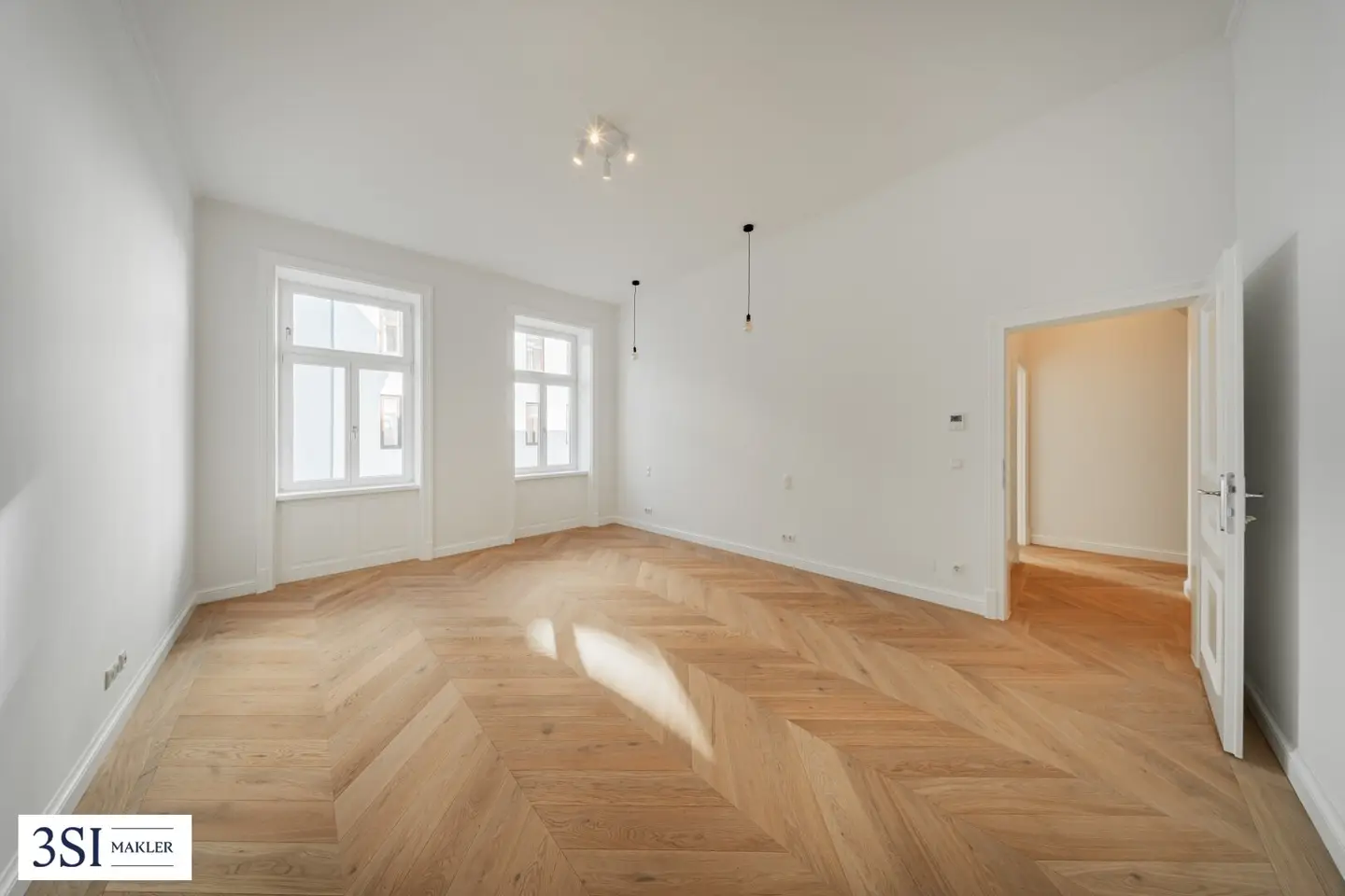 Wohnung ruhige Lage nahe Haydnpark offene Küche