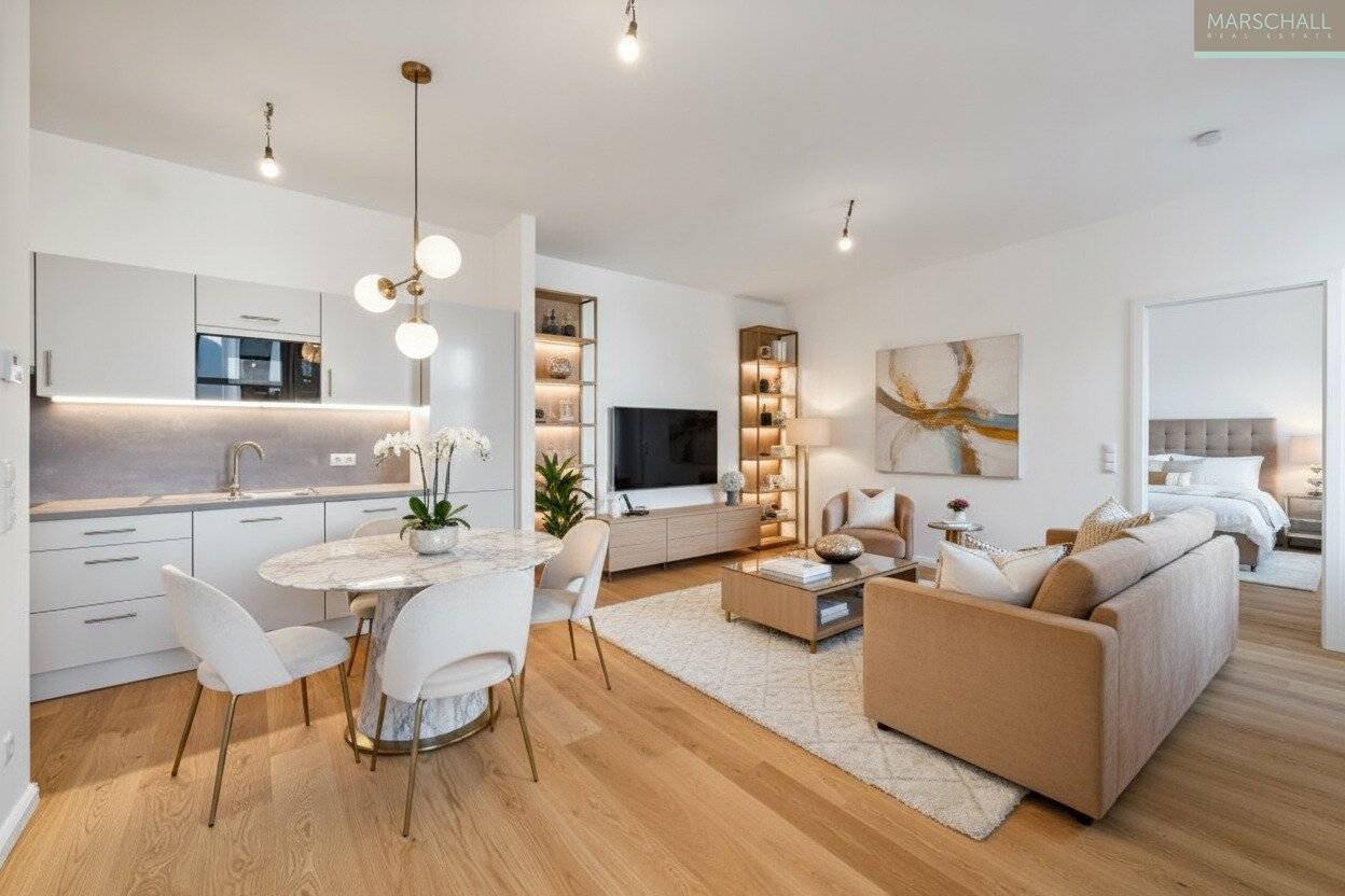 Old building apartment with garden near Volksoper