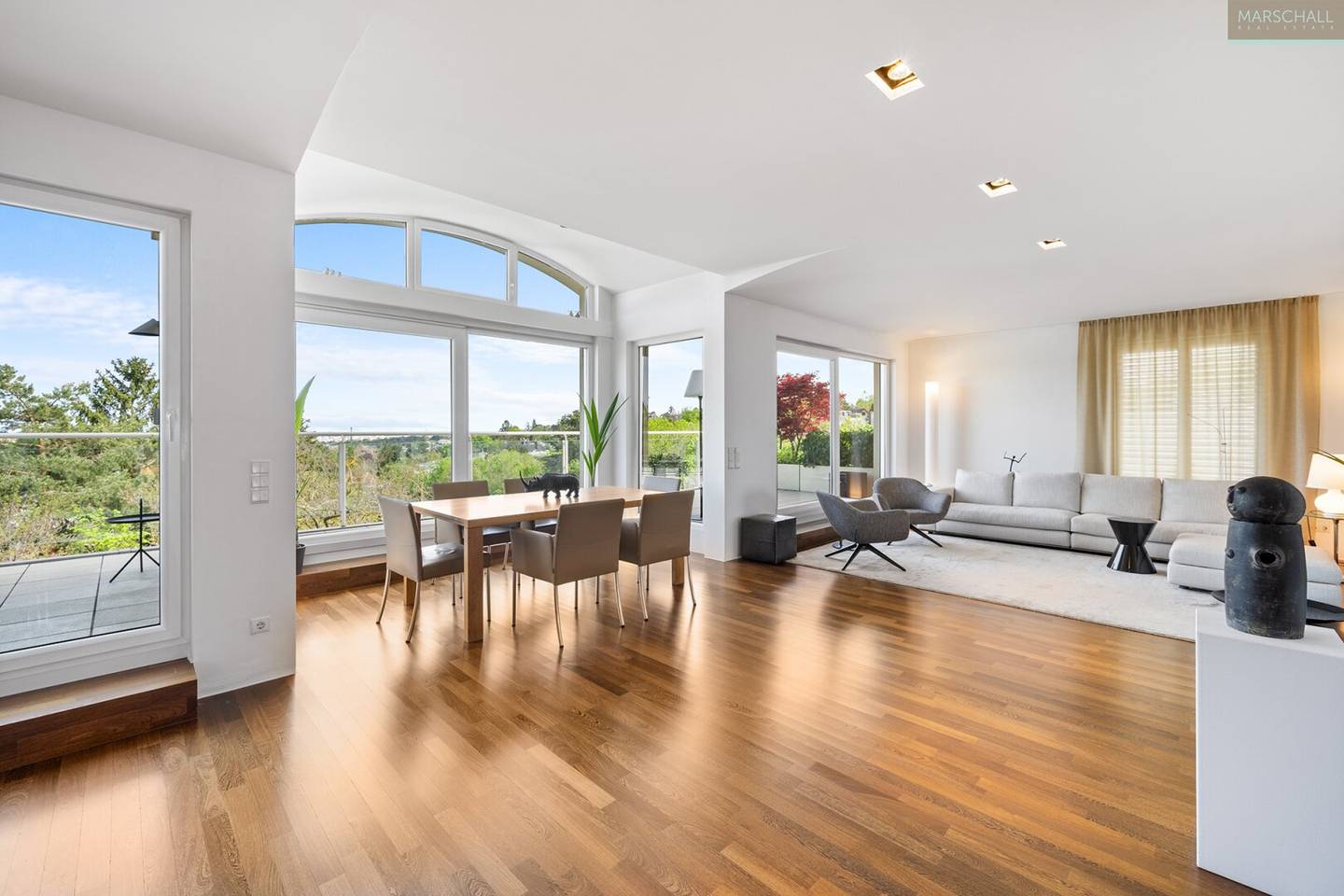 Penthouse city view in top Pötzleinsdorf sauna