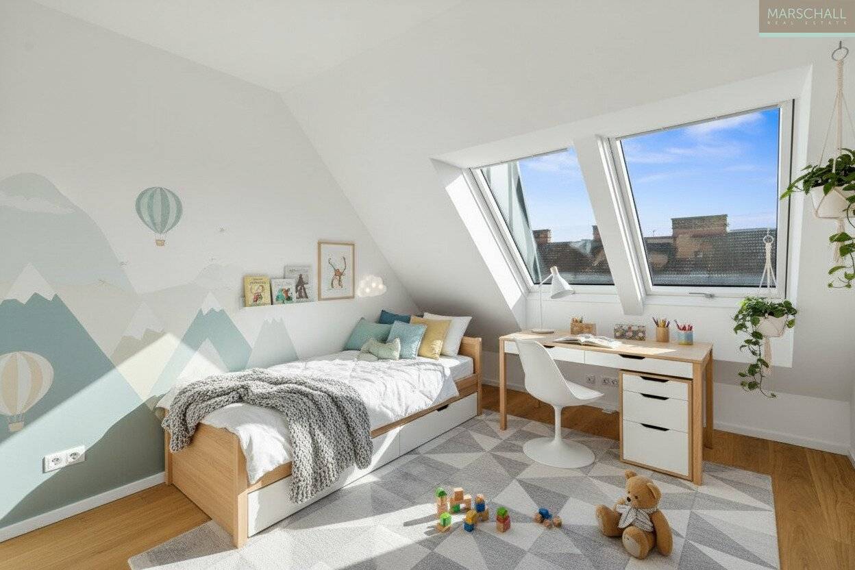 Dachgeschosswohnung with lift access and roof terrace
