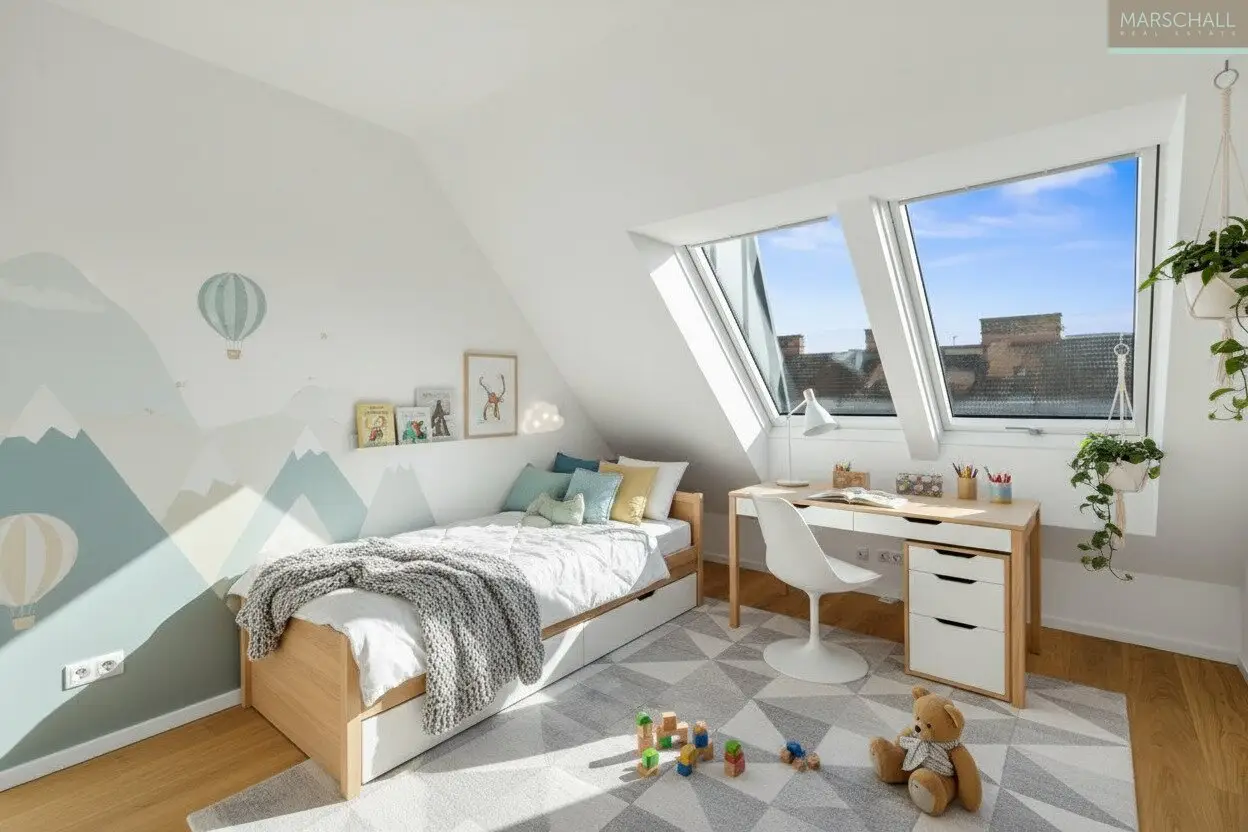 Dachgeschosswohnung with lift access and roof terrace
