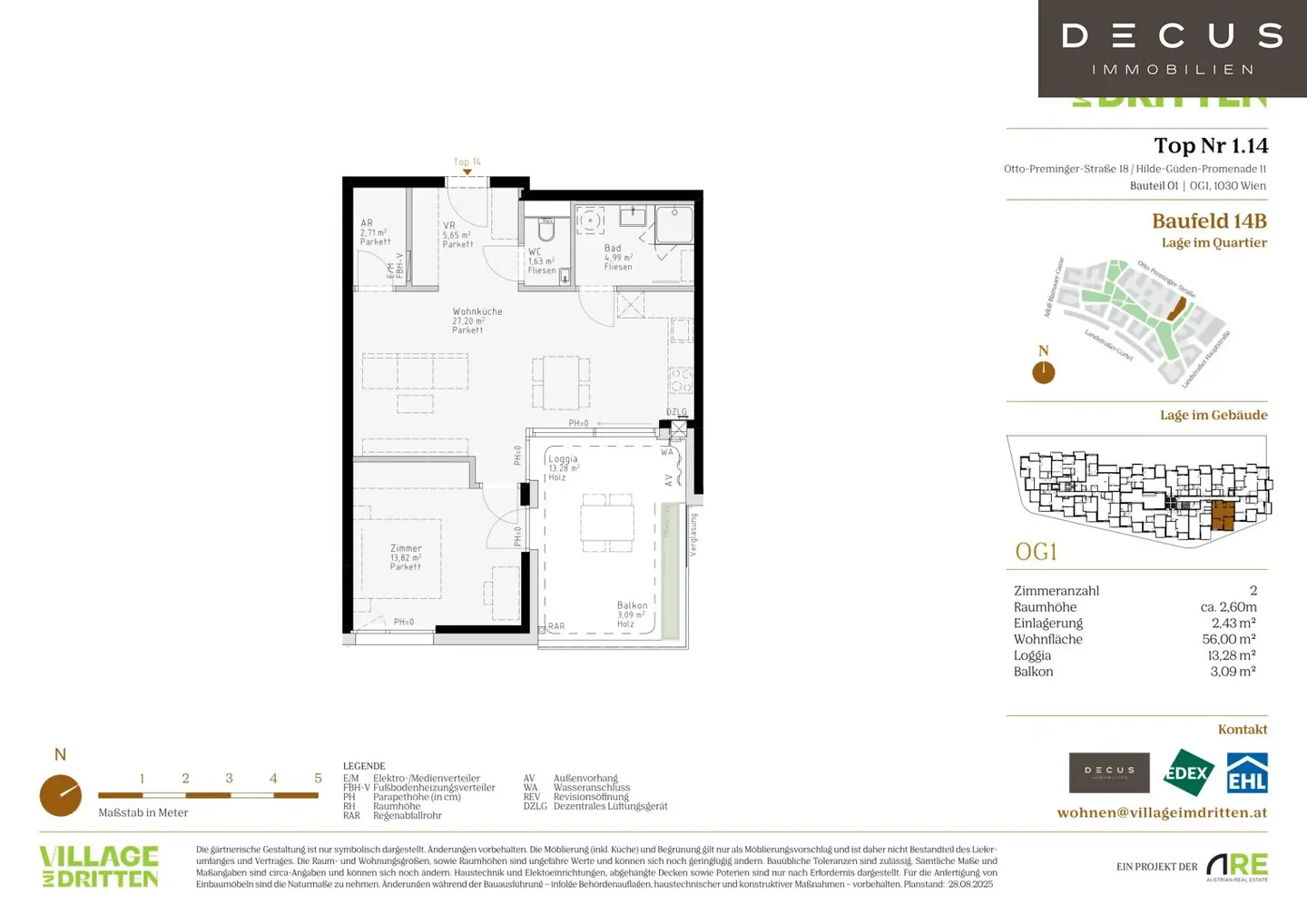Two Rooms | In the City Center | Unique for Free Thinkers | Investor | BF 14B | VILLAGE IM DRITTEN | Completion 2027