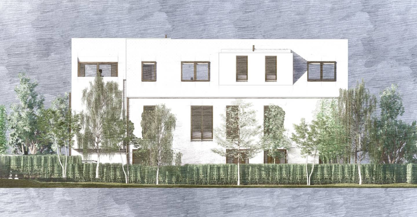 Grundstück in Wien 1220 Mühlwasser - baubewilligtes Reihenhausprojekt