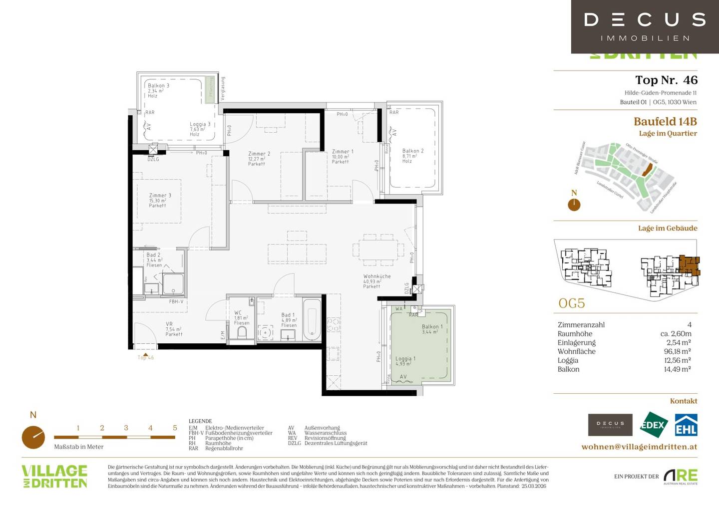 Apartment new build first occupancy loggia balcony