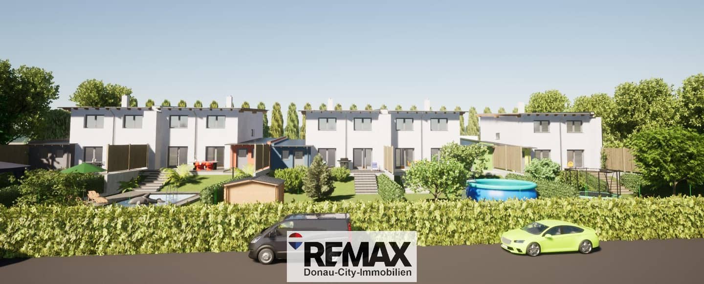Niedrigenergie-Reihenhaus mit 120 m² Wohnfläche, Garage in Walpersdorf