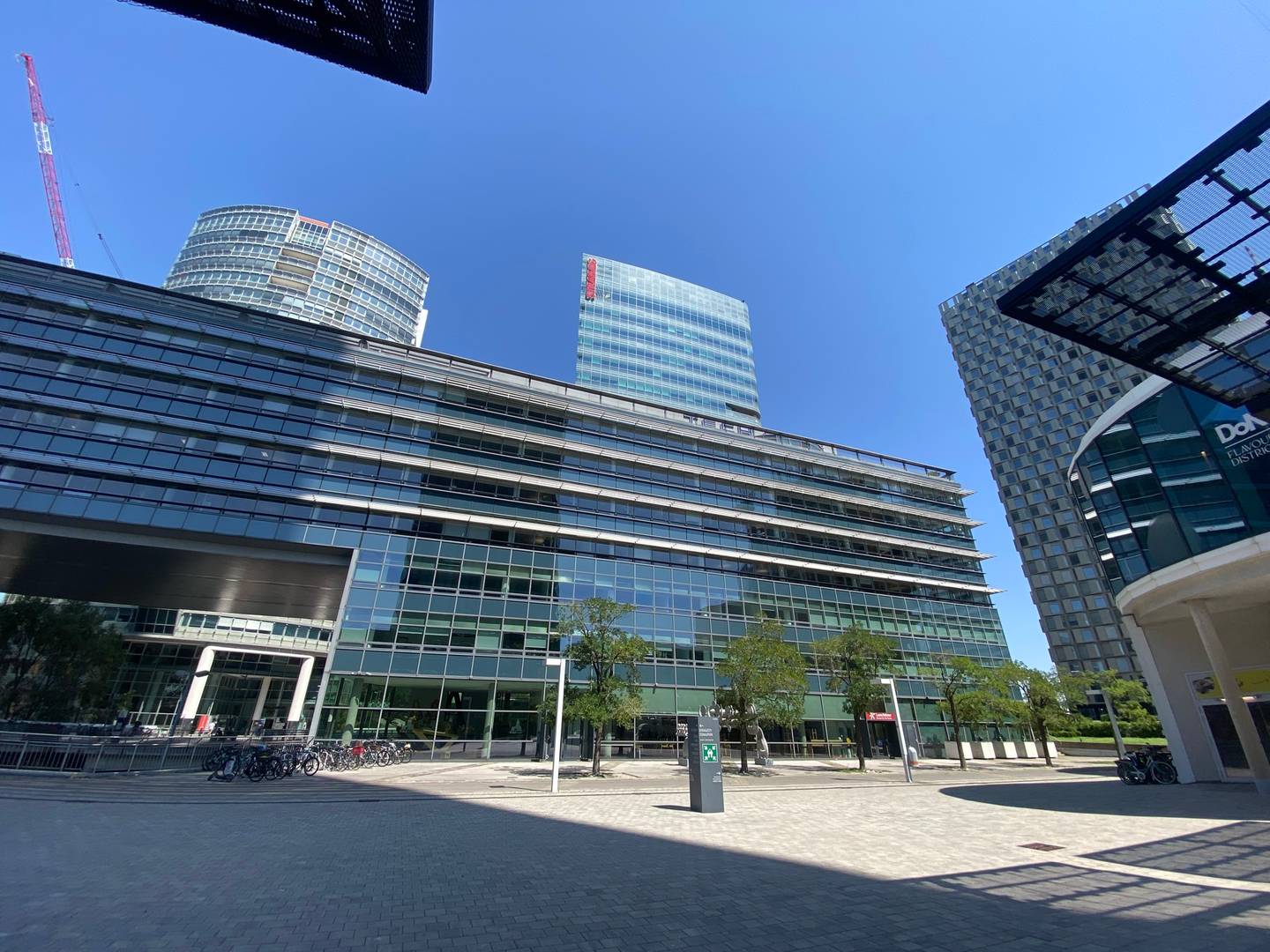 Tech Gate – 388 m² Bürofläche im Turm, Donau-City, Wien, mit Blick
