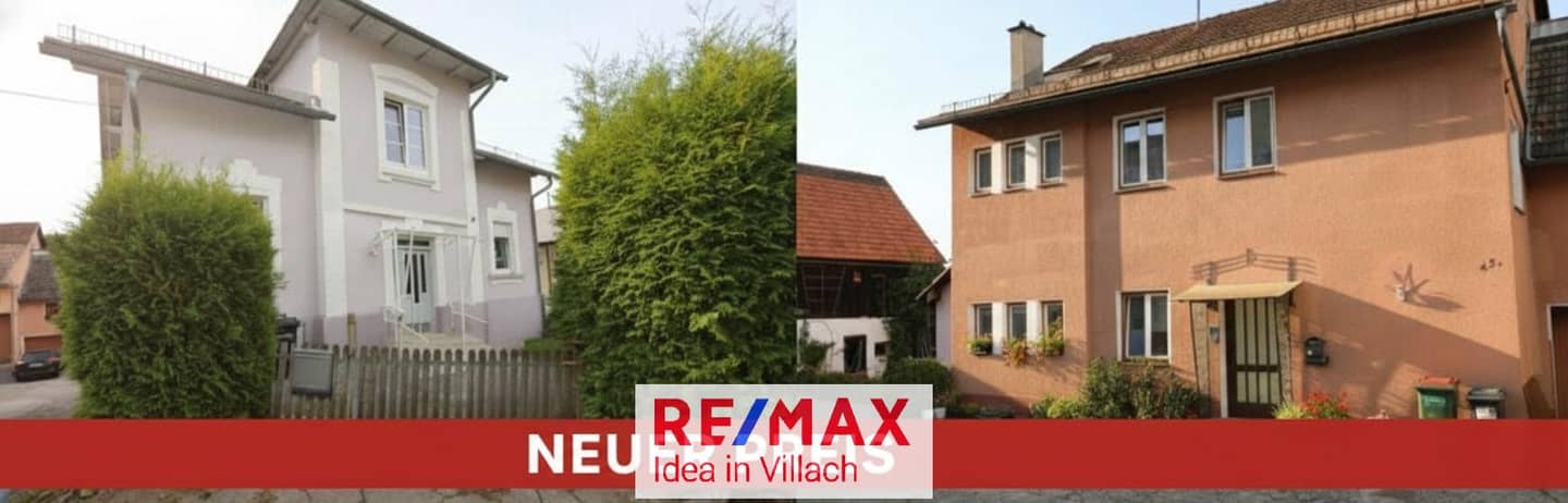 Einfamilienhaus am Stadtrand von Villach-Völkendorf mit 7 Garagen