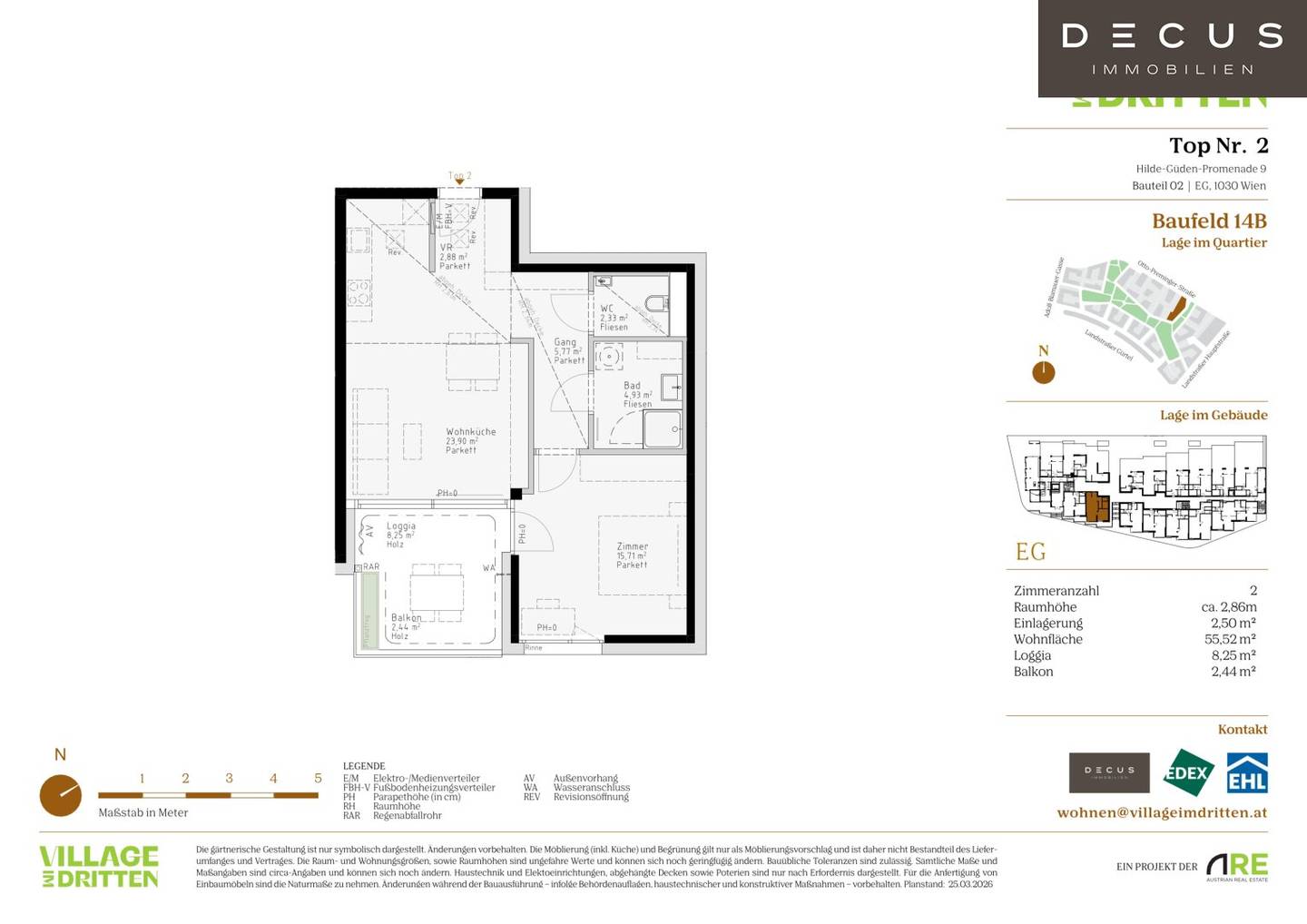 Bright apartment with loggia and floor heating