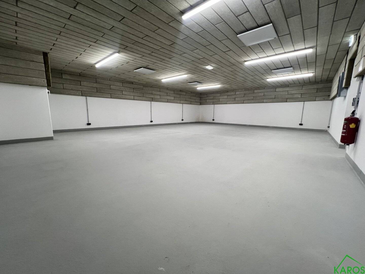 Storage space available for first occupancy with direct billing