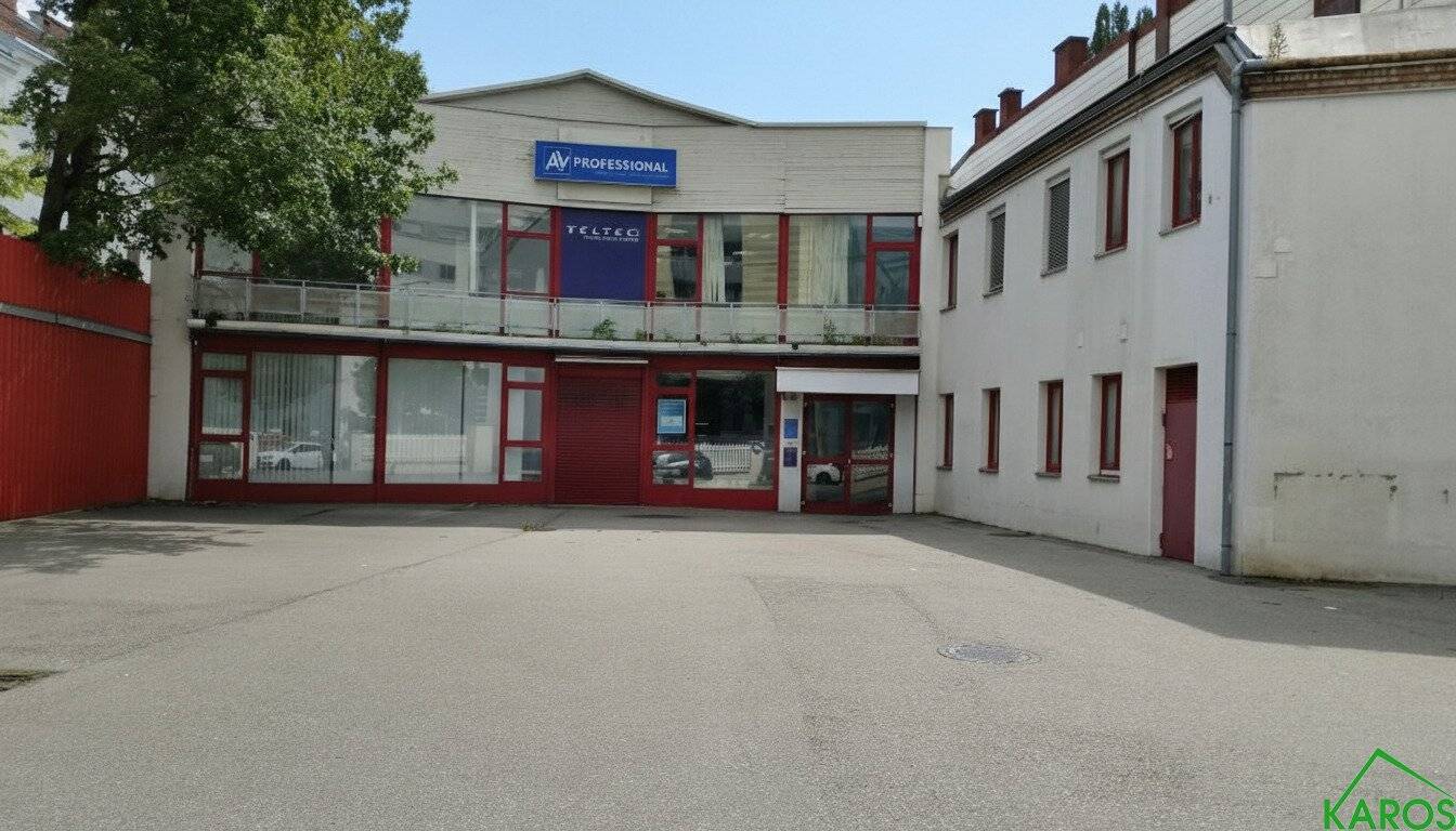 Große Lagerflächen 1.258 m² in Hetzendorf mit 14 Stellplätzen – jetzt mieten!
