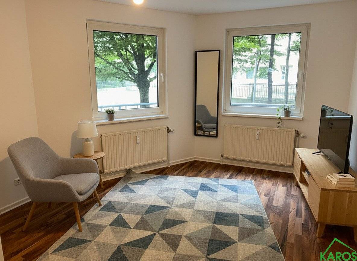 Wohnung Zentrale Lage Garage inklusive Grünblick
