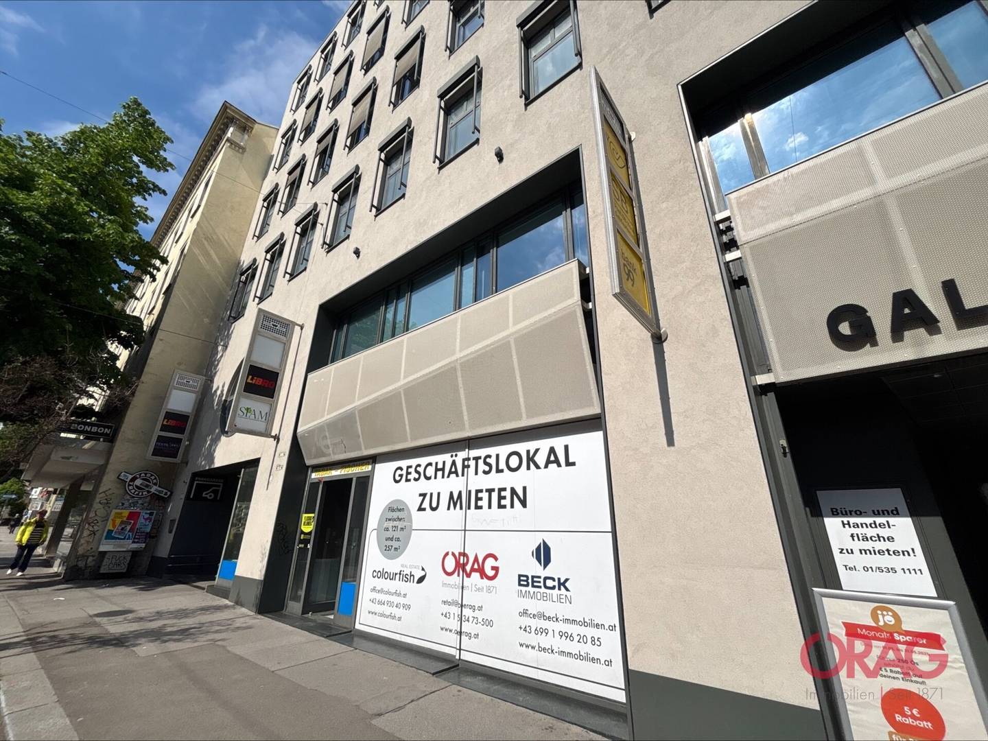 Geschäftsfläche in der Galerie Wieden zu mieten!