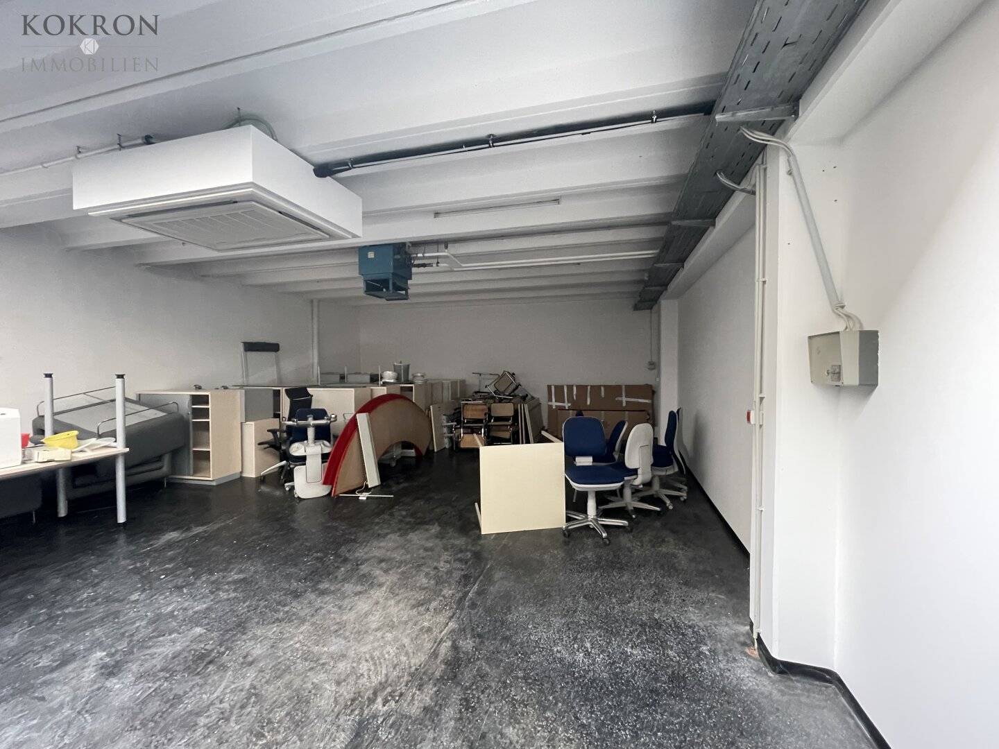 Large storage space on the first floor of Businesscenter