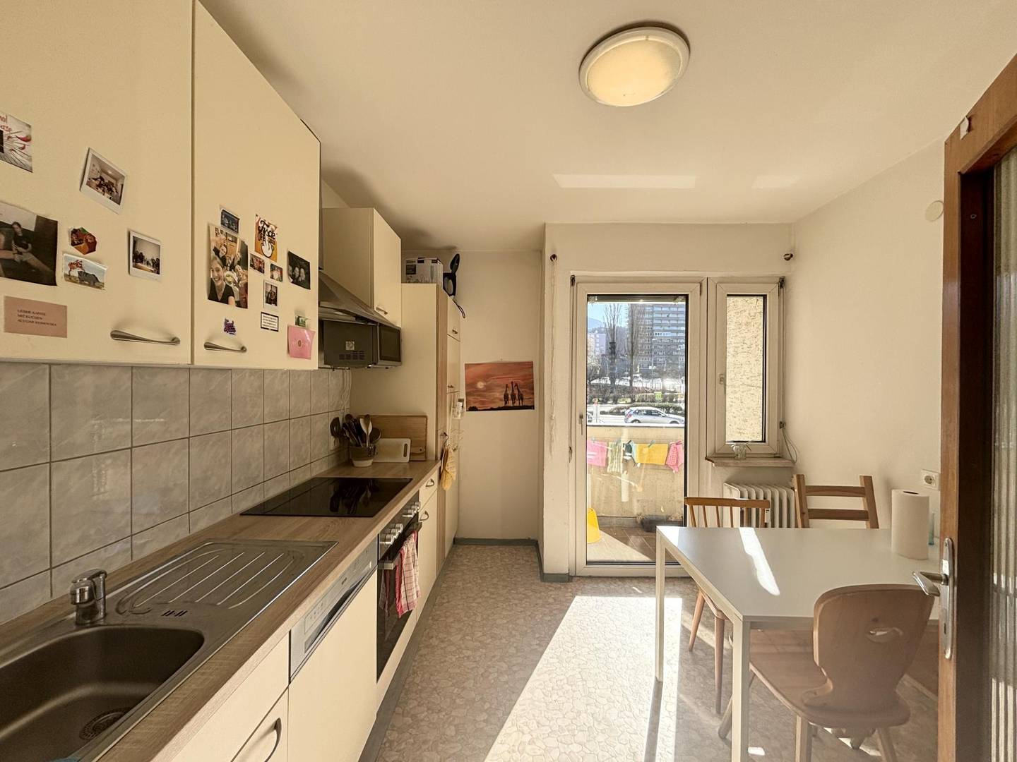 Apartment centrally located with balcony and loggia