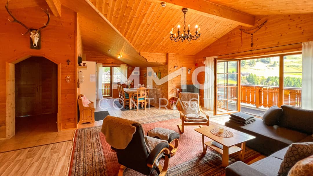 Ferienhaus mit vier Apartments direkt am Sessellift in Kals – Panorama