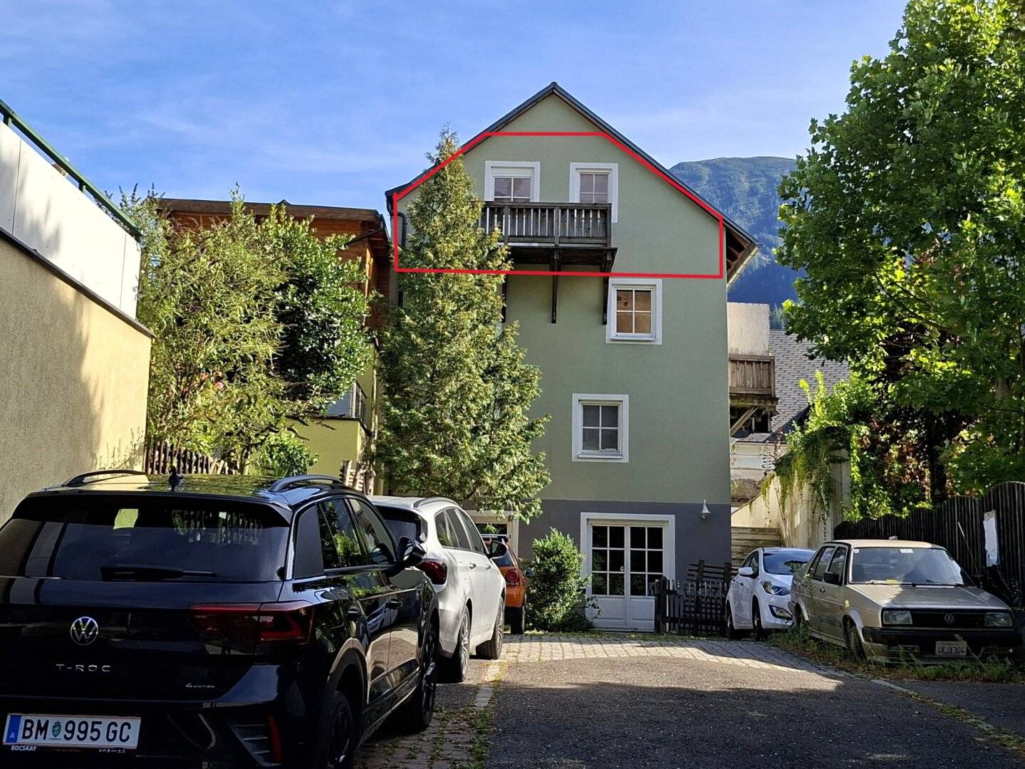 Dachgeschosswohnung mit Balkon nahe Hauptplatz