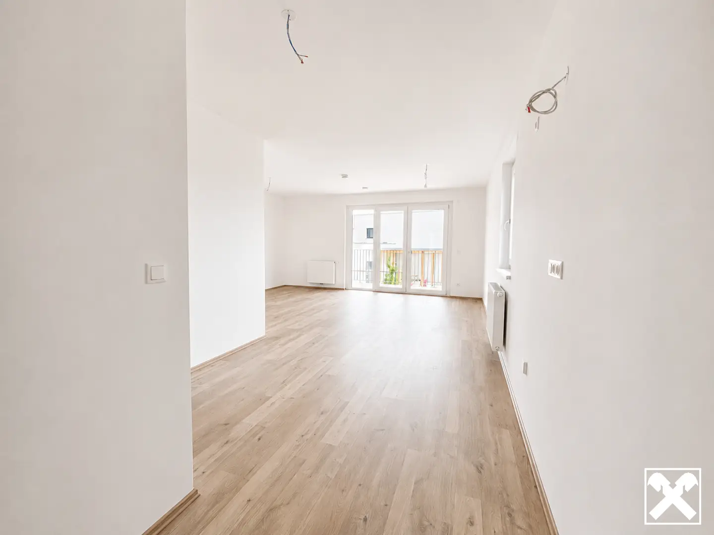 Apartment in new development with balcony
