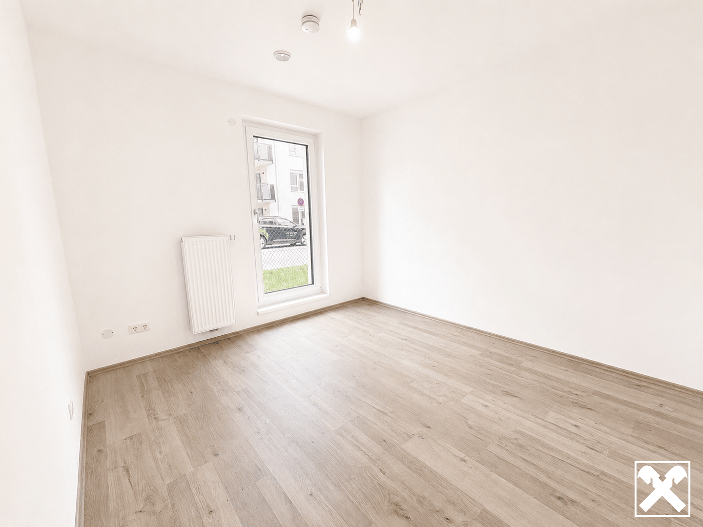 Subsidized first occupancy apartment with garden terrace