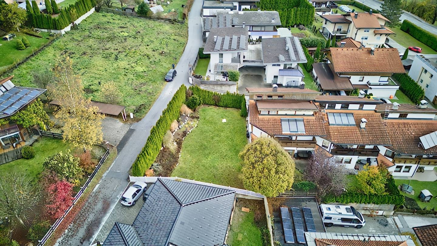 Grundstück für Eck-Reihenhaus in begehrter Lage in Angerberg, Tirol