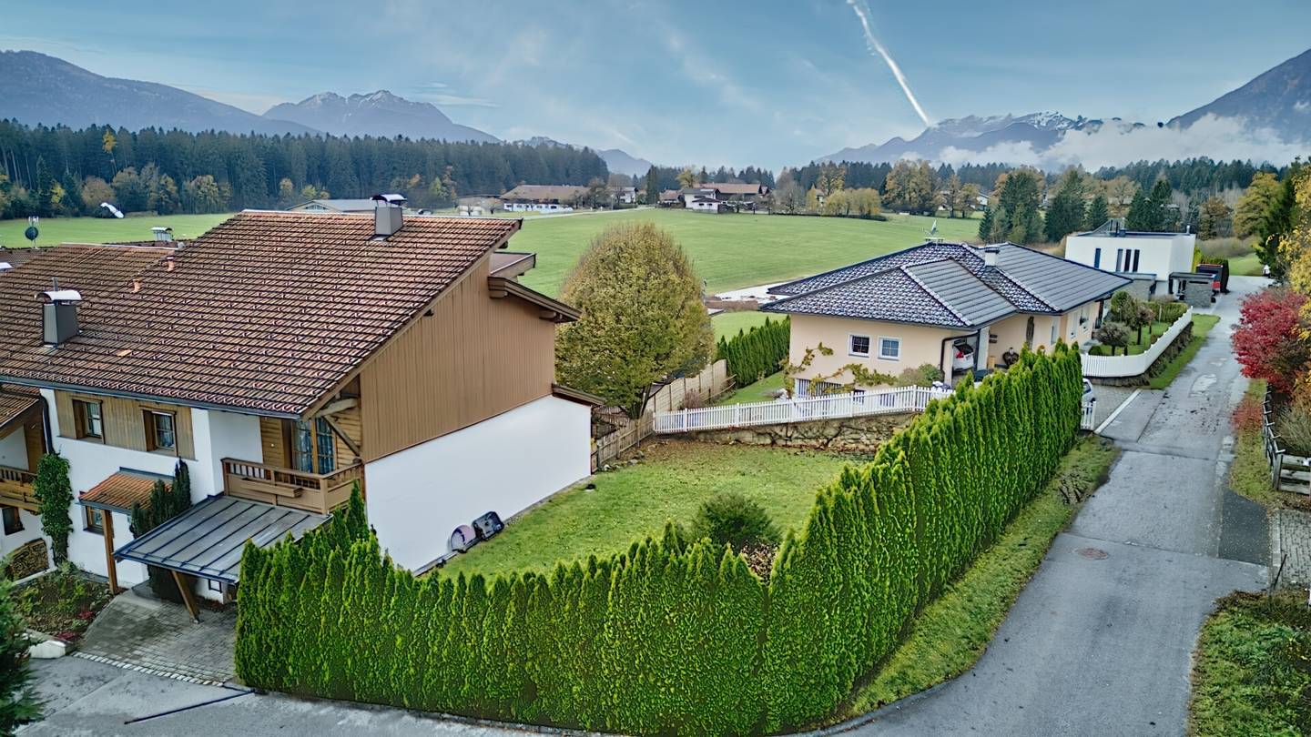 Grundstück für Eck-Reihenhaus in begehrter Lage in Angerberg, Tirol
