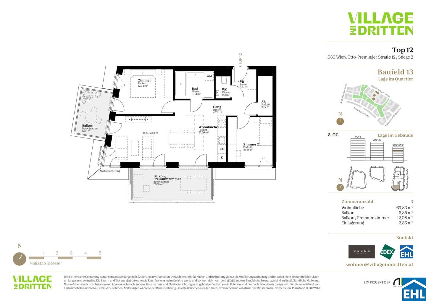 Investment apartment commission free first occupancy
