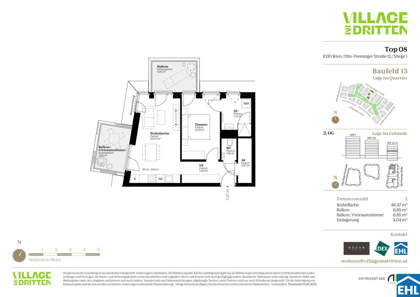 Vorsorgewohnung New Build First Occupancy Park