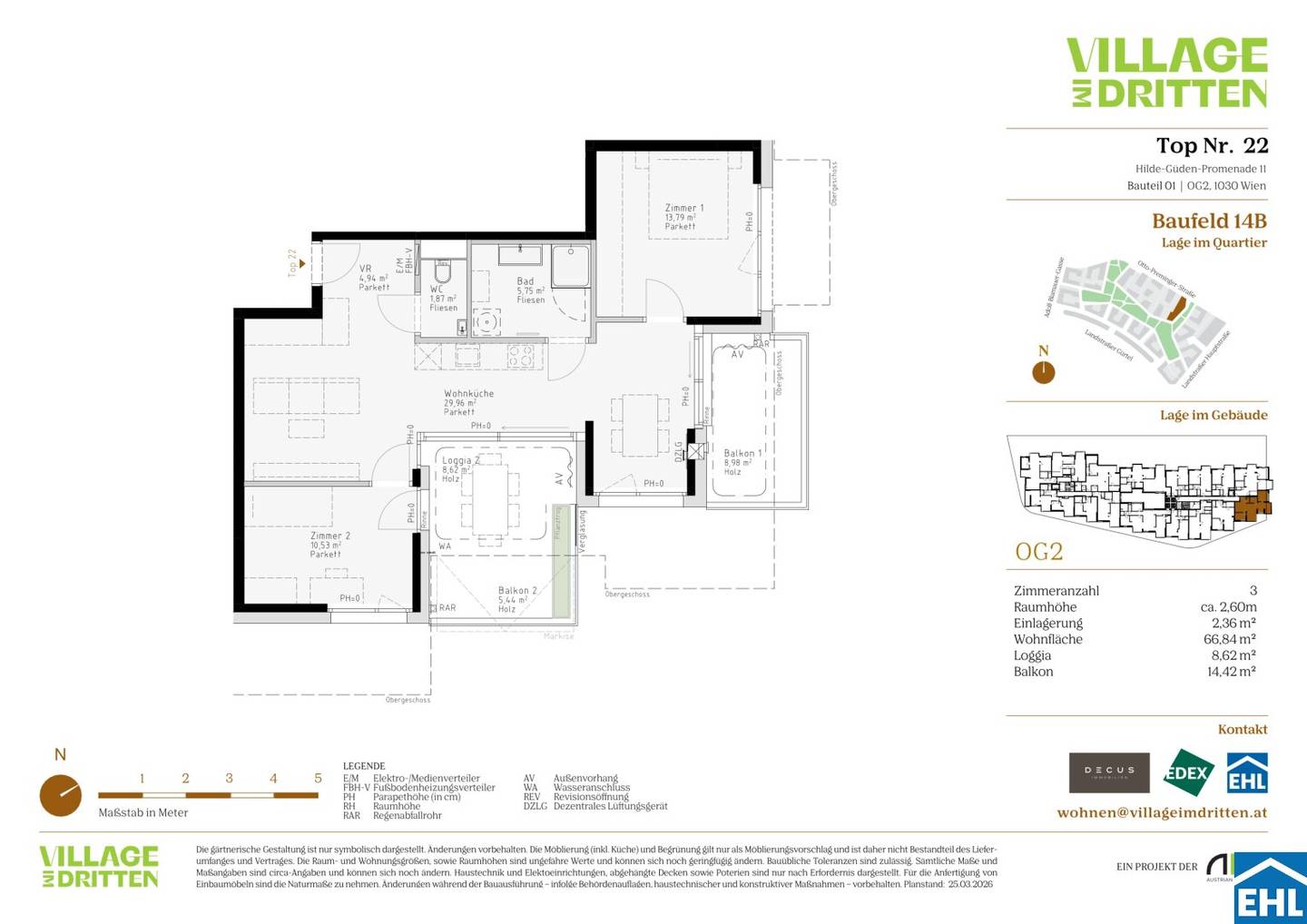 New build apartment with loggia no broker fee