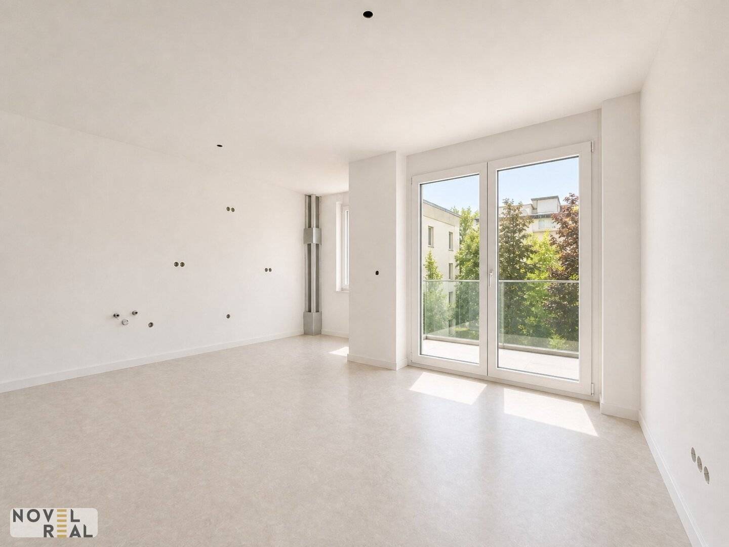 Wohnung Neubau Balkon nahe Marie Schuller Park