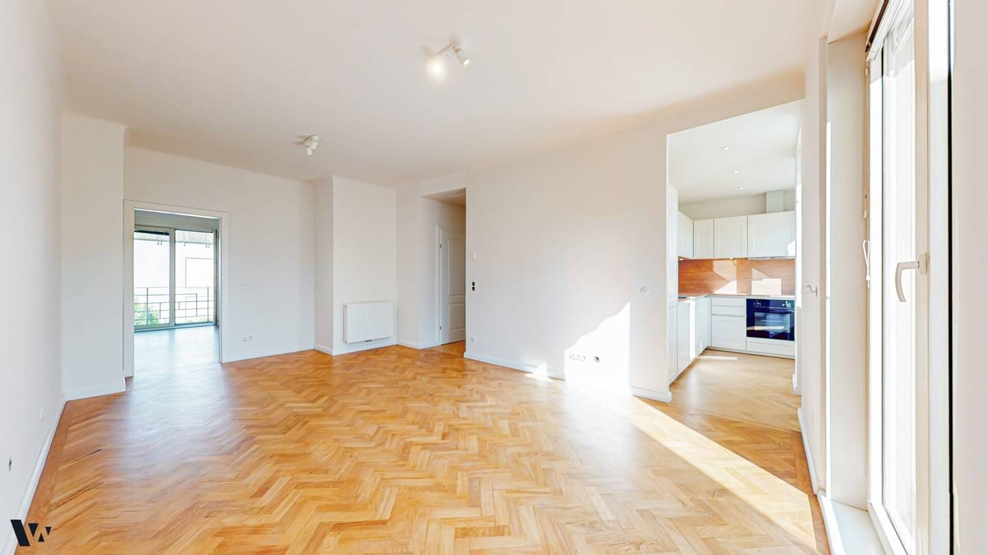 Newly renovated 2 room apartment with two balconies Hohe Warte