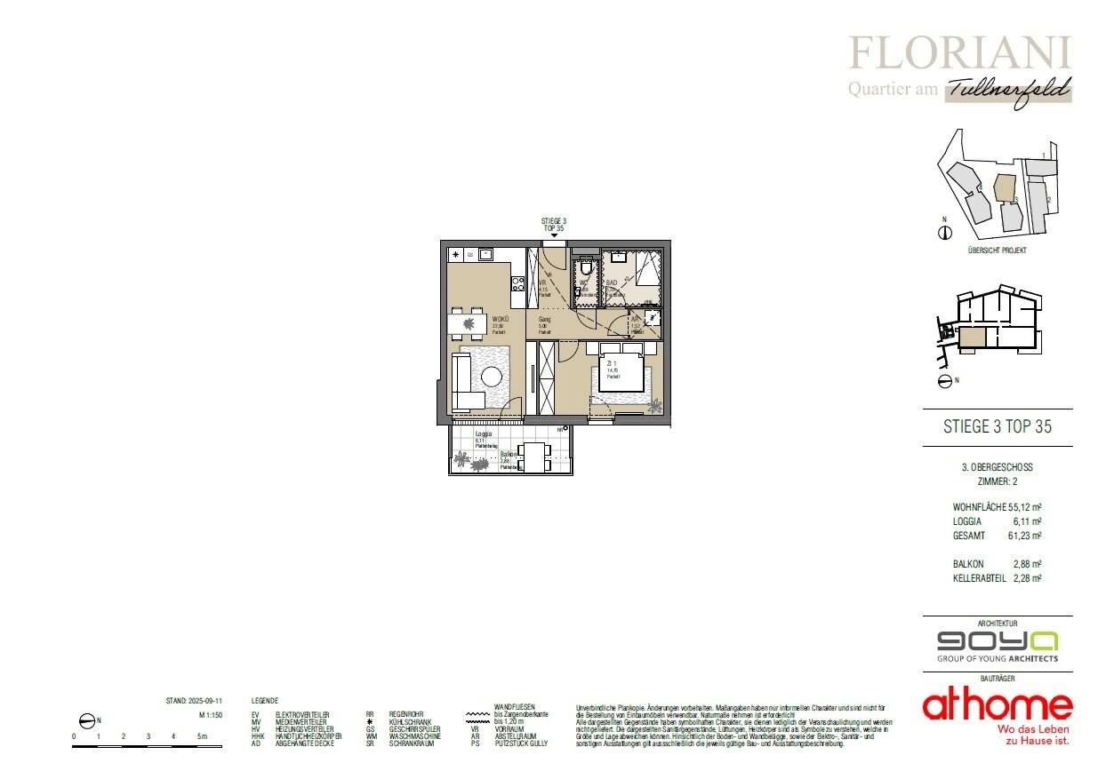 Top Floor Apartment Loggia No Commission