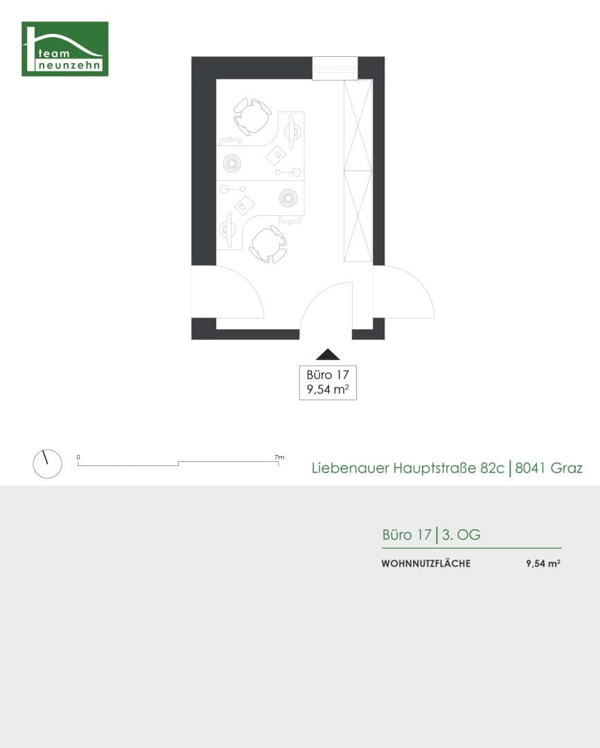 Topmoderne Büroflächen im Green Business Center Graz – All-Inclusive