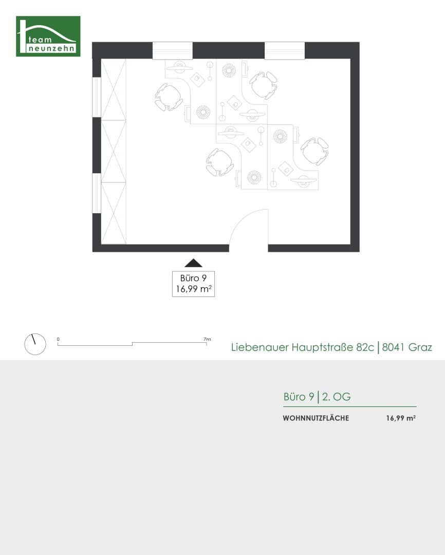 Topmoderne Büroflächen im Green Business Center Graz – All-Inclusive