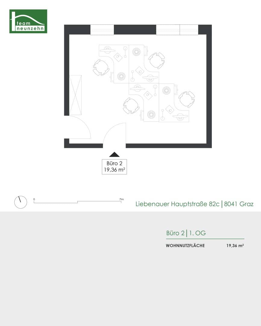 State-of-the-art office spaces in the Green Business Center Graz – All-Inclusive