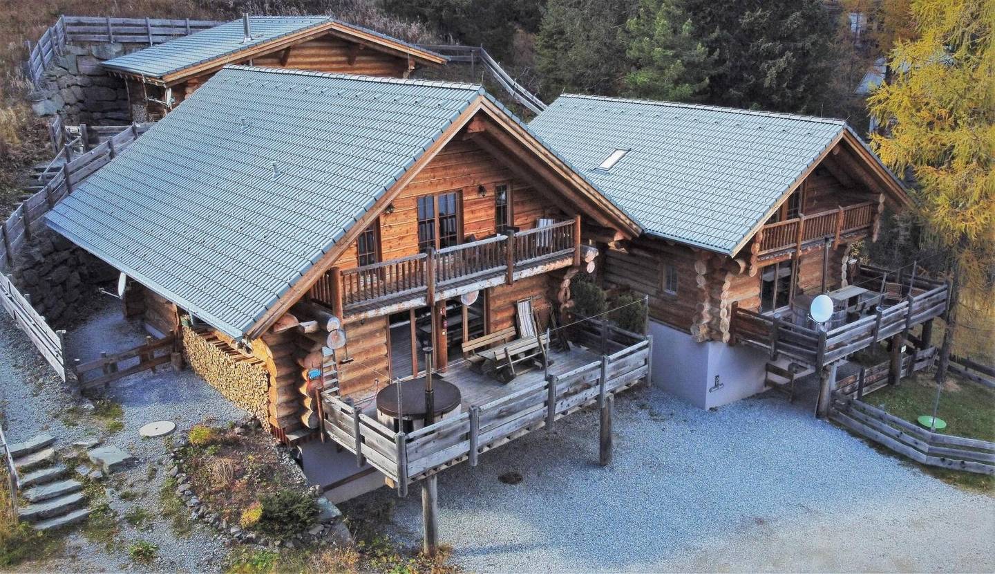 Luxuriöses Rundholz-Chalet mit Ski-In & Ski-Out an der Turracher Höhe