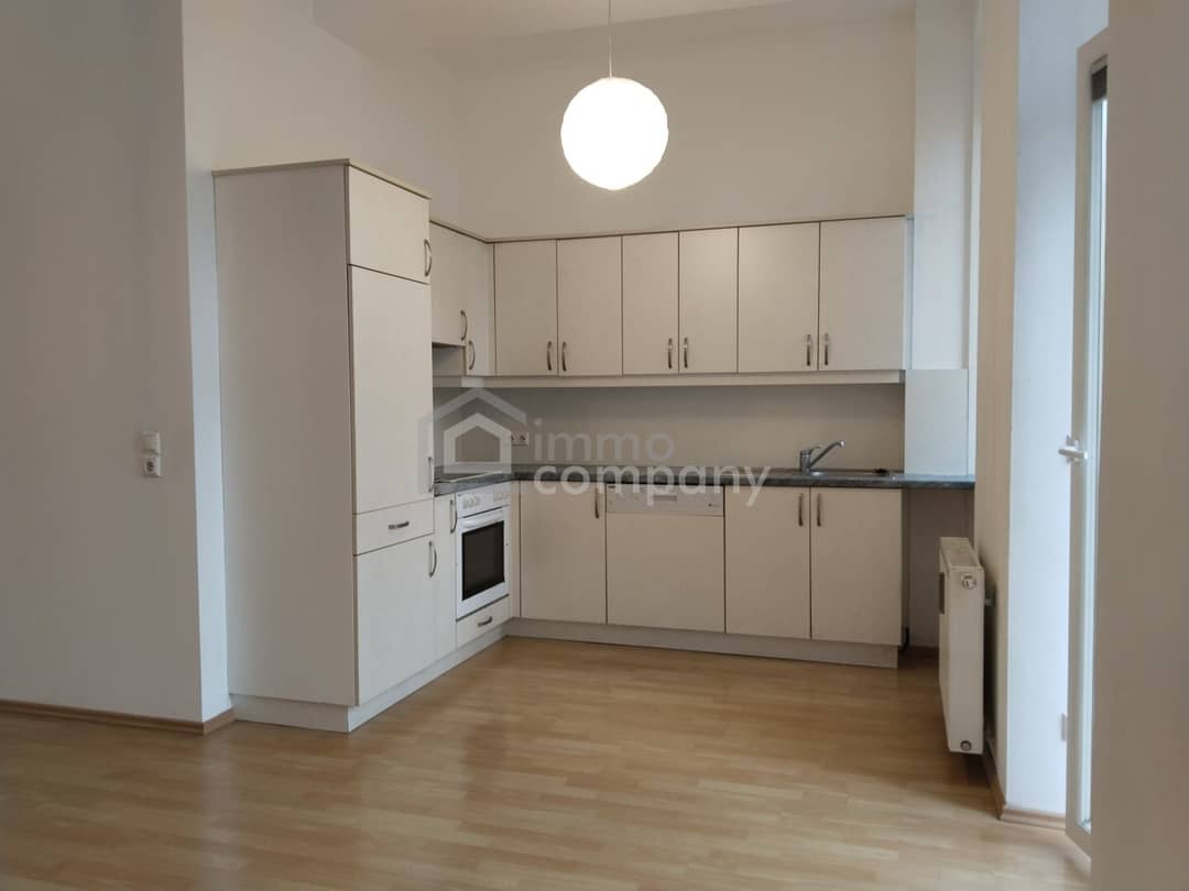 Apartment with balcony and bright rooms