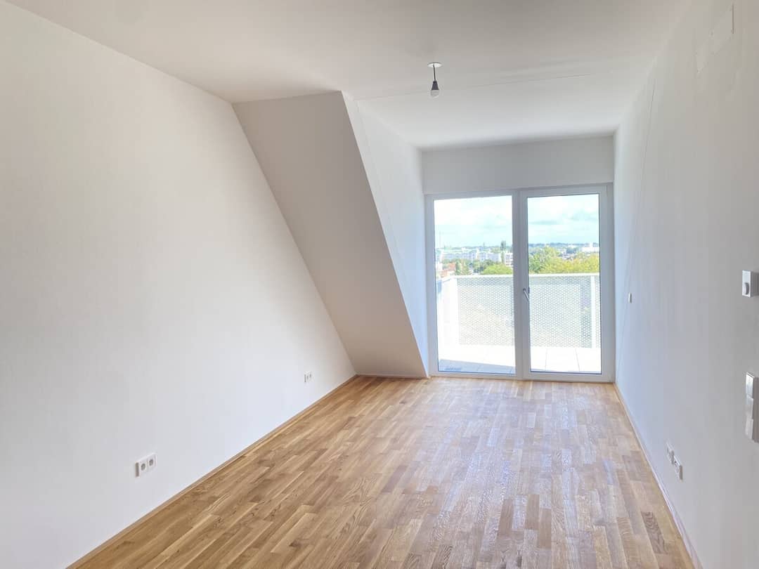 Dachgeschosswohnung Erstbezug Balkon Weitblick
