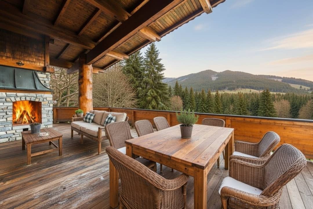Einfamilienhaus im Landhausstil in Wörgl mit Balkon und Terrasse