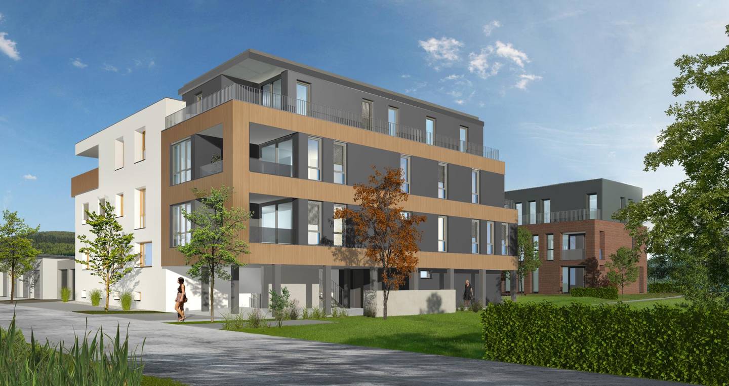 Dachgeschosswohnung Neubau mit Weitblick und Loggia