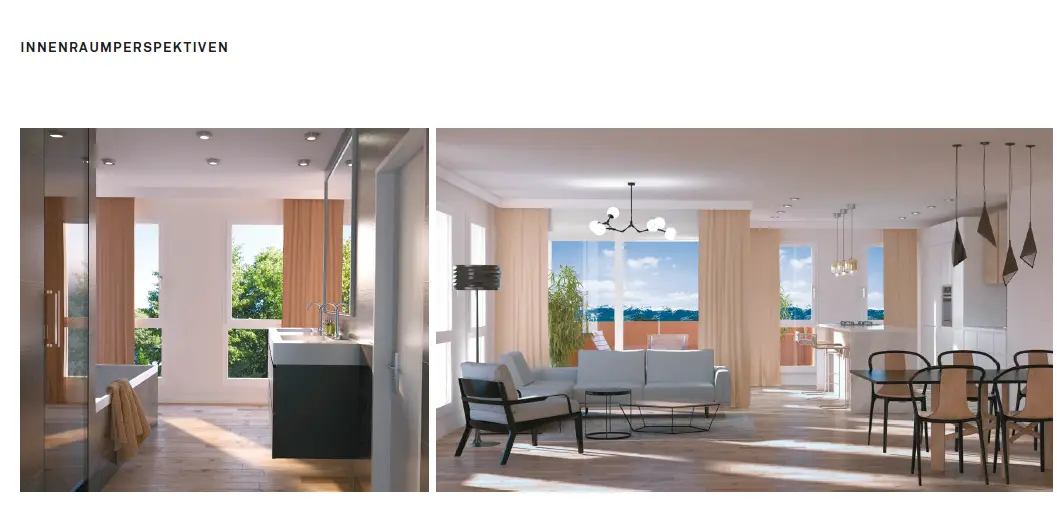 Top floor apartment new build with distant view and loggia