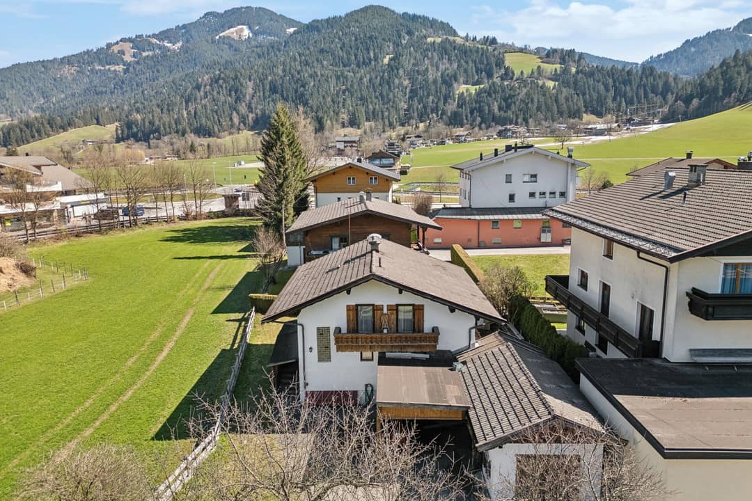 Einfamilienhaus in zentraler Toplage mit Blick auf den Wilden Kaiser