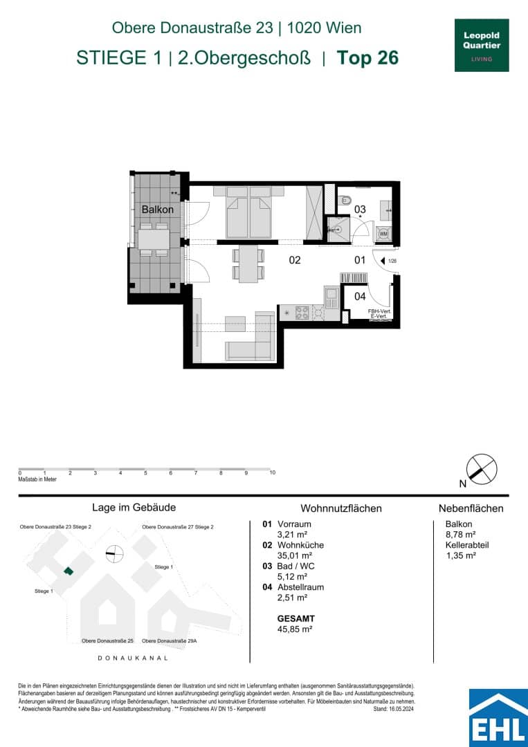 Newly built apartment wood hybrid geothermal energy