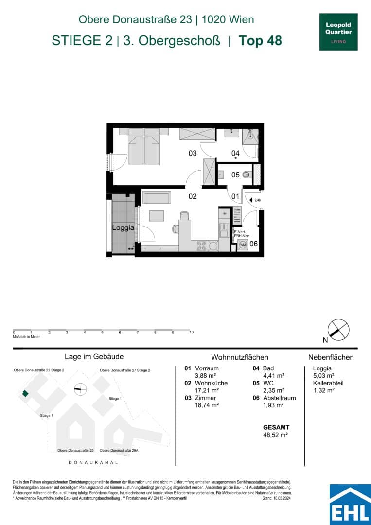 Wohnung im Holzbau Stadtquartier Erstbezug