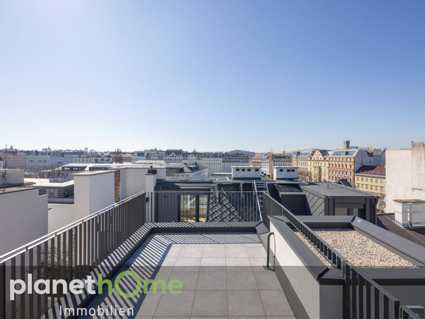 Dachgeschosswohnung am Stadtpark mit Terrassen