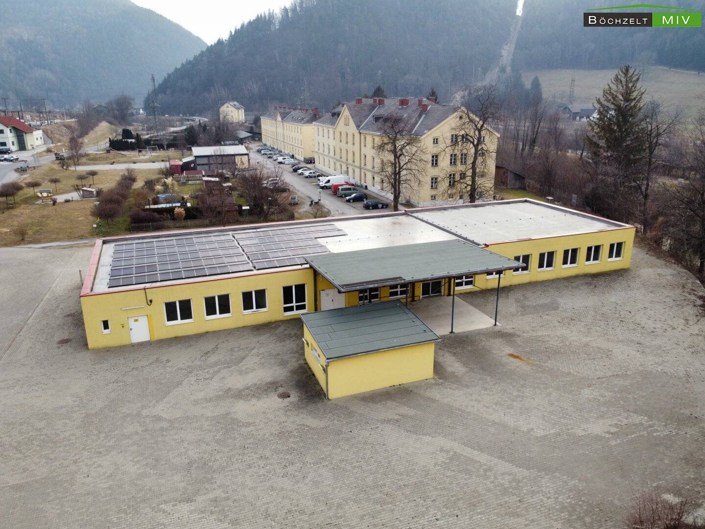 Gewerbeobjekt Schlöglmühl/Gloggnitz - ca. 743 m² Nutzfläche.