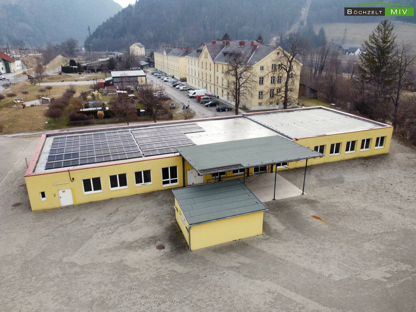 Gewerbeobjekt Schlöglmühl/Gloggnitz - ca. 743 m² Nutzfläche.