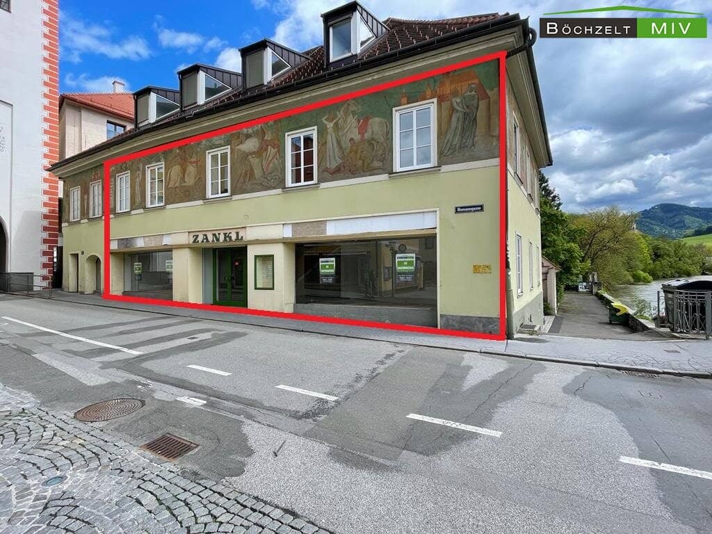 Einzelhandel in Leoben TOP-Lage nahe Hauptplatz, zwei Ebenen
