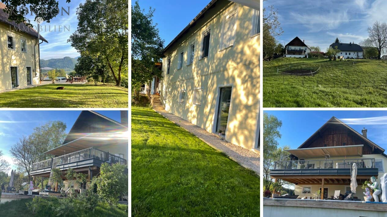 LUXURIÖSES WOHNEN MIT PFERD IN KÄRNTNER ALLEIN-LAGE